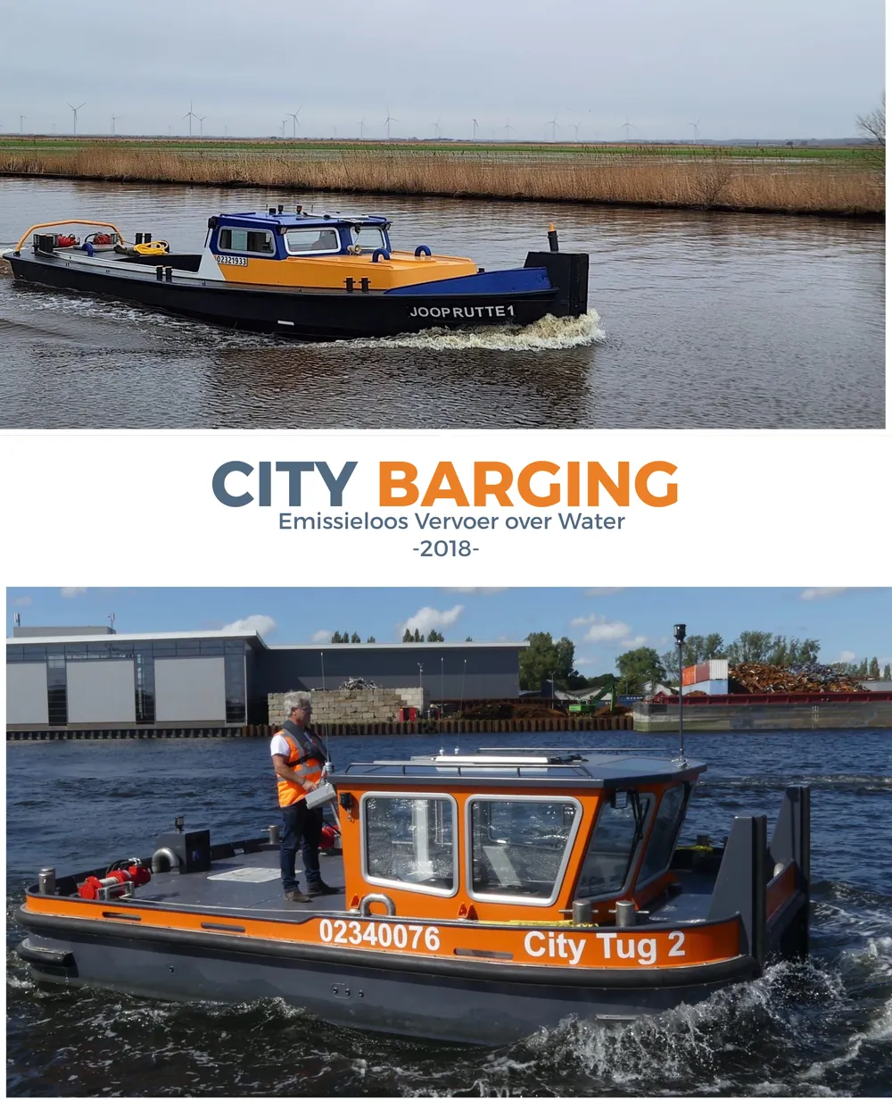 Poster van City Barging