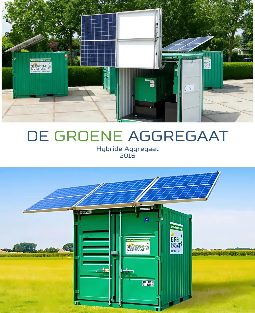 Poster van De Groene Aggregaat