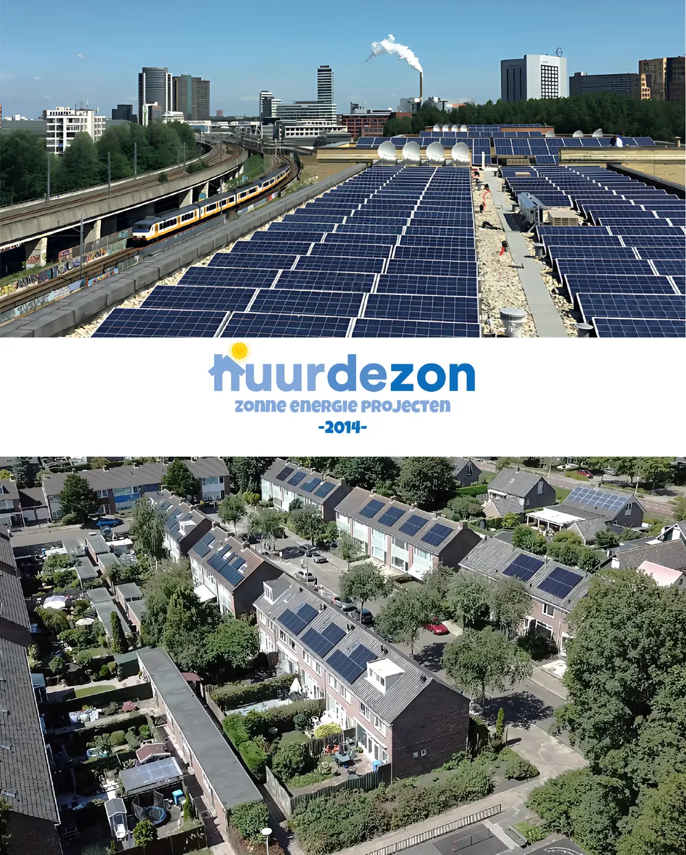 Poster van HuurDeZon