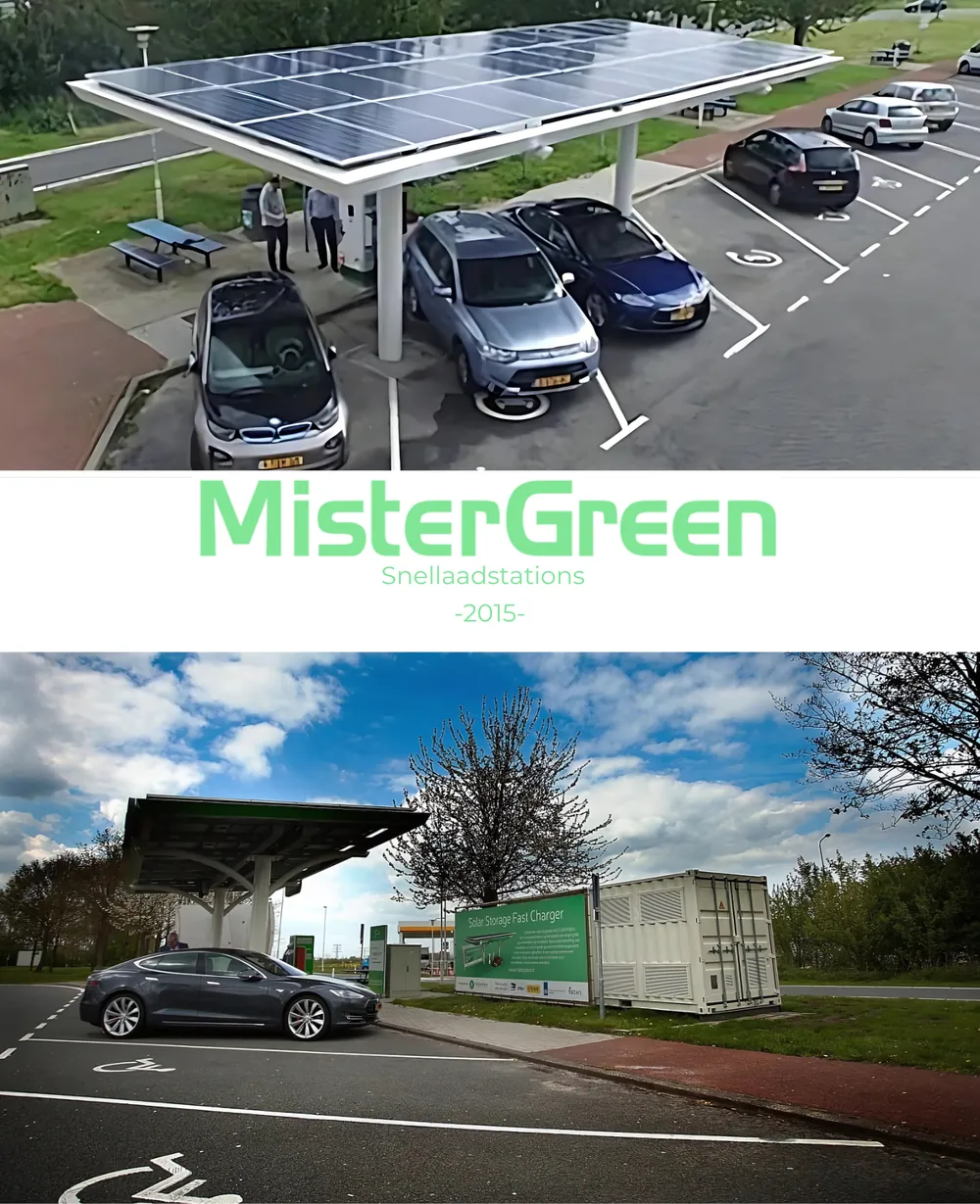 Poster van MisterGreen Fast Charging Network